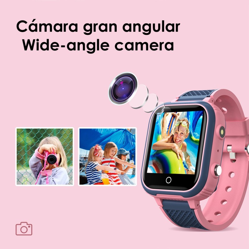 Kids GPS Smart Watch 4G – SOS, Calls, Camera